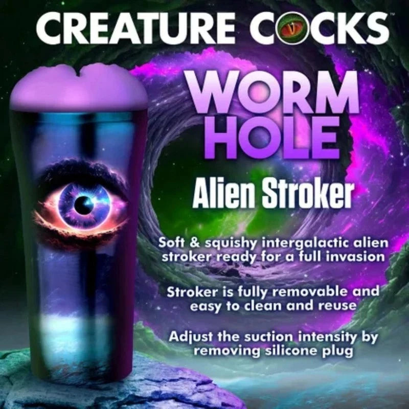 Creature Cocks Wormhole - Customizable Alien Fantasy Stroker Masturbators and Strokers