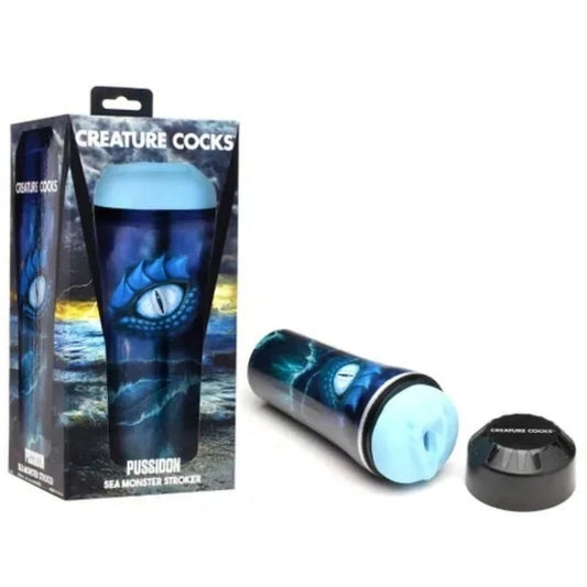 Pussidon Sea Monster Men's Customizable Stroker - Masturbators and Strokers