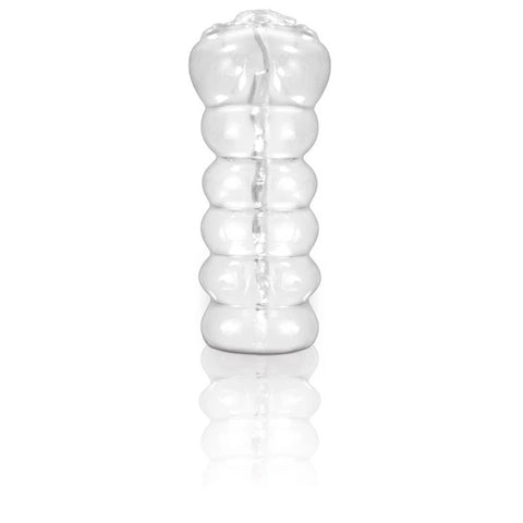 Pipedream Extreme Clear-Leader Snatch Mens Masturbator - Masturbators and Strokers