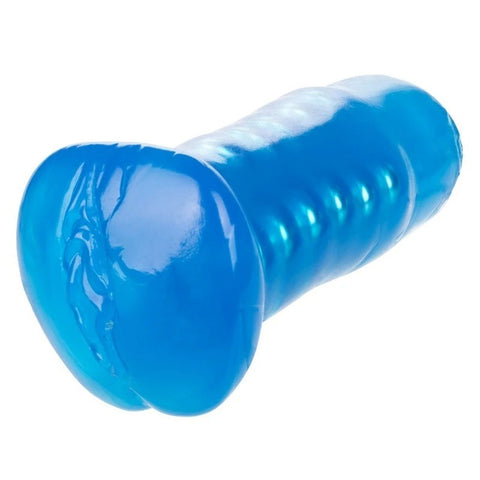 Basic Essentials Beaded Male Pleasure Masturbator - Masturbators and Strokers