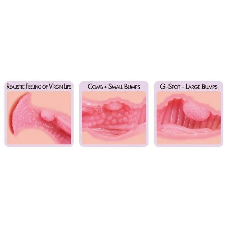 Kokos Haru Mini Twin Layer Mens Masturbator Masturbators and Strokers