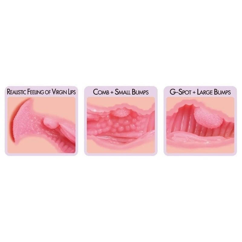 Kokos Haru Mini Twin Layer Mens Masturbator Masturbators and Strokers