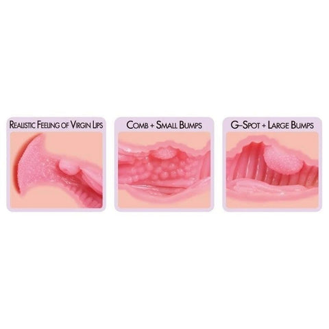 Kokos Haru Mini Twin Layer Mens Masturbator - Masturbators and Strokers