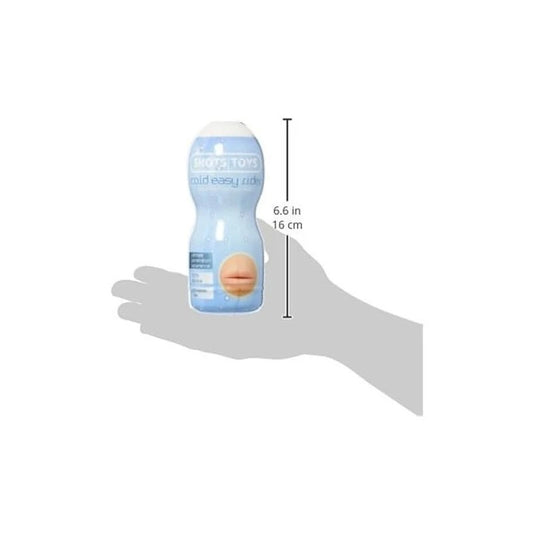 Shots Toys Easy Rider Cold Masturbator Mouth - Masturbators and Strokers