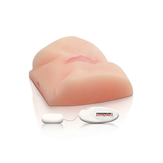 Pipedream Extreme Big-Ass Vibrating Pussy Stroker - Realistic Butts And Vaginas