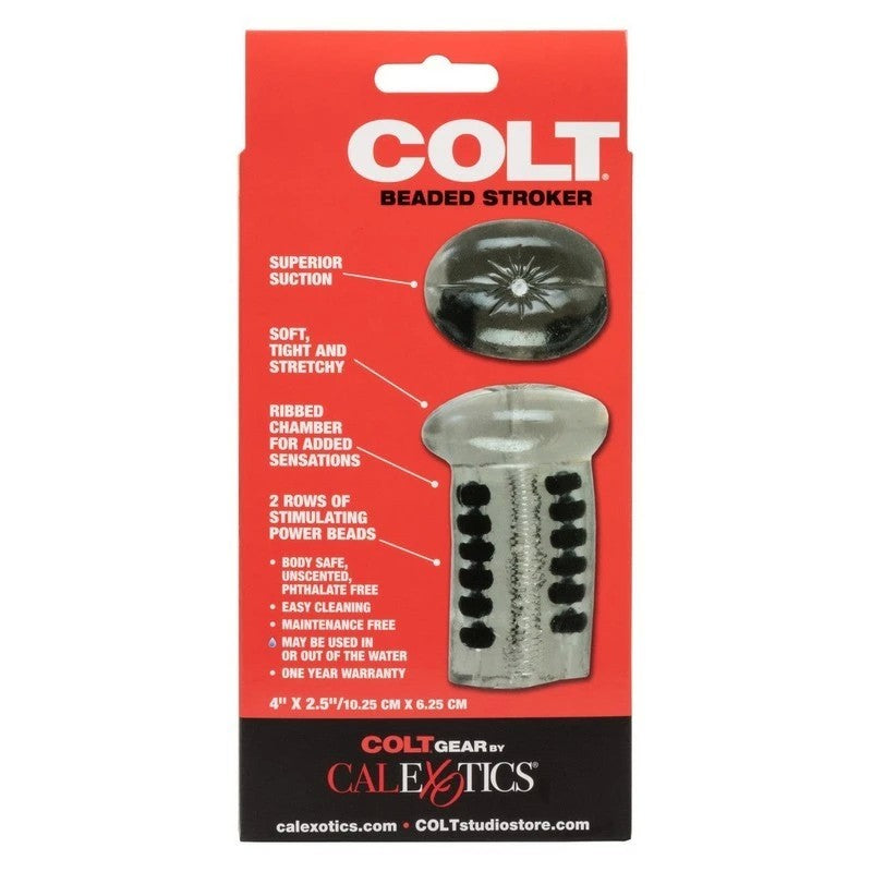 Colt Beaded Realistic Male Pleasure Stroker Masturbators and Strokers