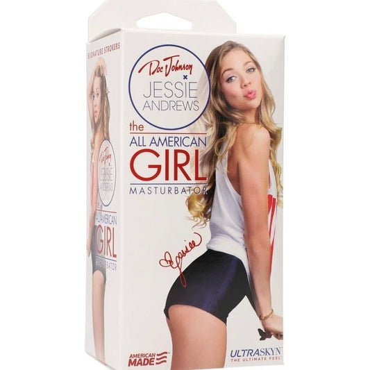 Doc Johnson Jessie Andrews The All American Girl Masturbator - Masturbators and Strokers