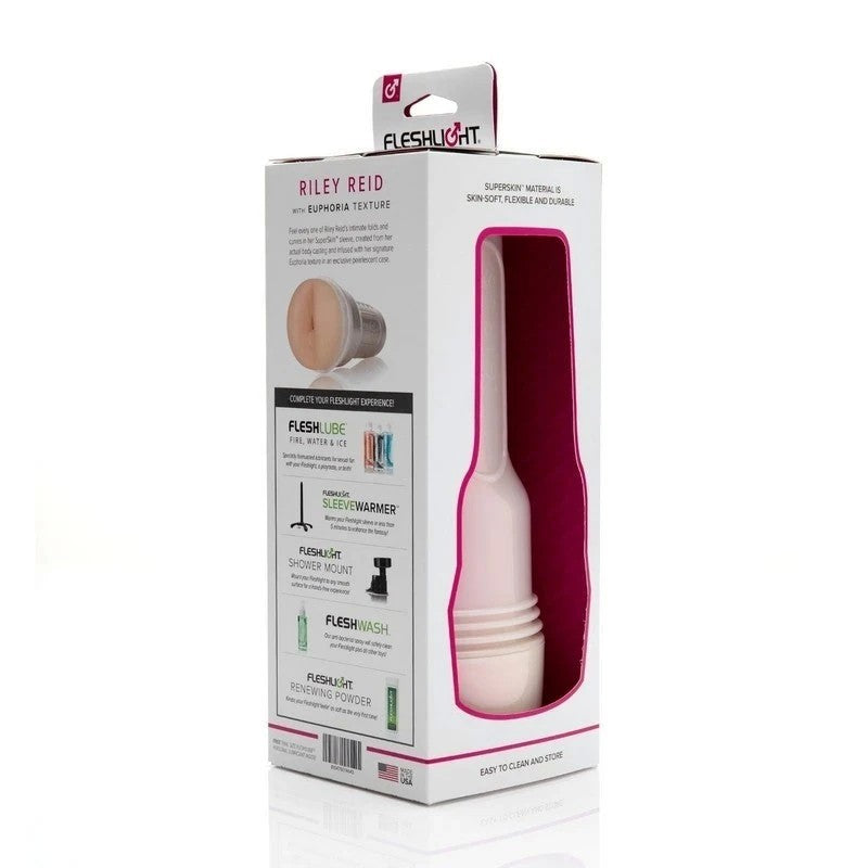 Fleshlight Girl Riley Reid Realistic Mens Masturbator Masturbators and Strokers