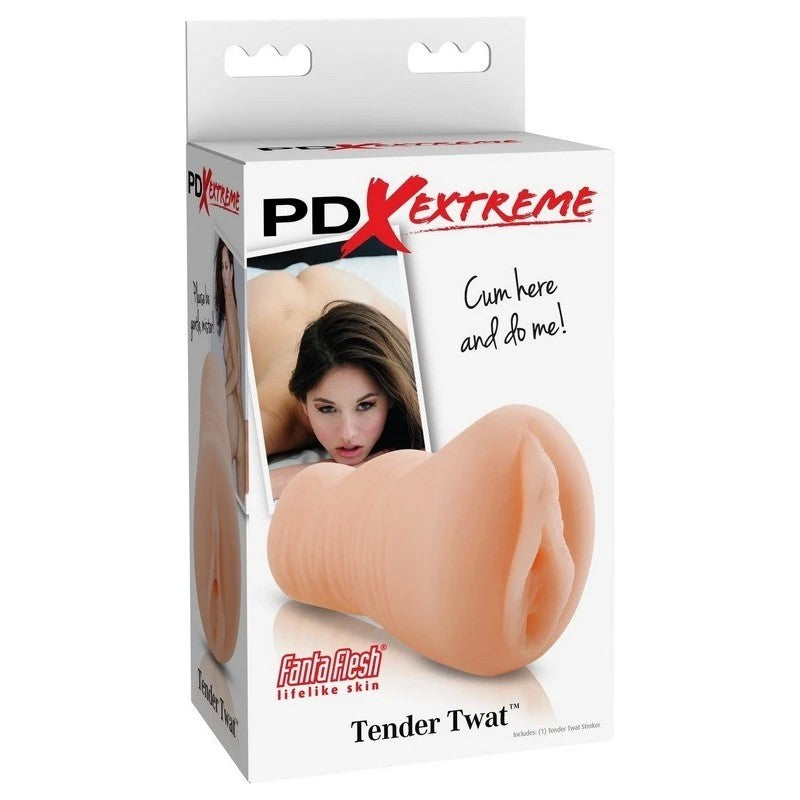 Pipedream Extreme Tender Twat Realistic Masturbator Realistic Butts And Vaginas