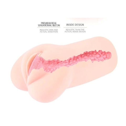 Kokos Sandara Twin Layer Realistic Male Masturbator - Masturbators and Strokers