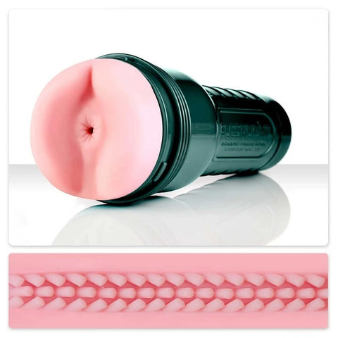 Fleshjack Vibro Pink Bottom Vibrating Male Masturbator - Masturbators and Strokers