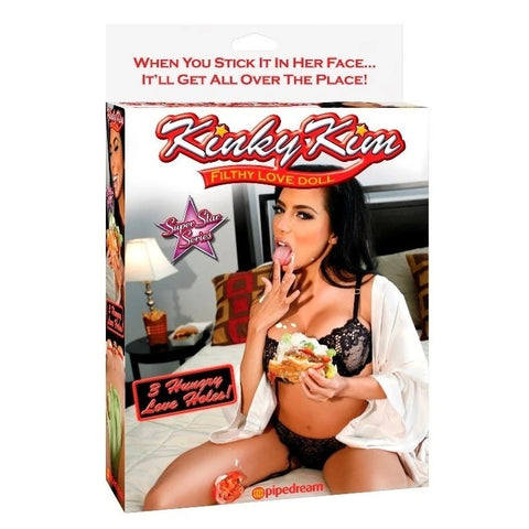Pipedream Kinky Kim Filthy Inflatable Love Doll - Love Dolls
