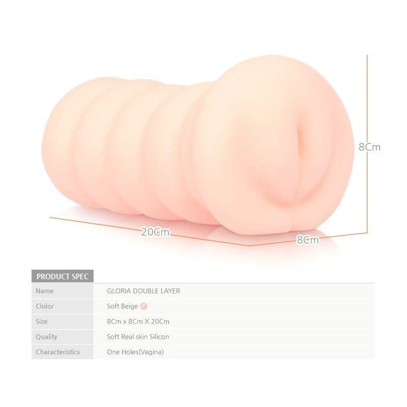 Kokos Gloria Twin Layer Realistic Male Masturbator Masturbators and Strokers