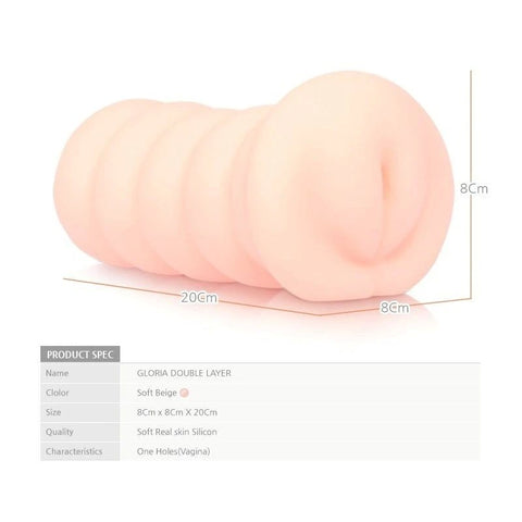 Kokos Gloria Twin Layer Realistic Male Masturbator - Masturbators and Strokers