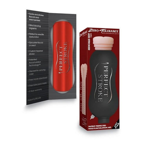 Zero Tolerance Perfect Stroke Ass Stroker With Bottle - Masturbators and Strokers