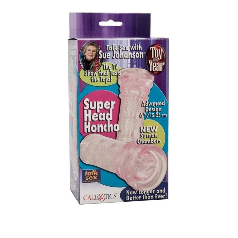 CalExotics Sue Johanson Super Head Honcho Male Stroker Masturbators and Strokers