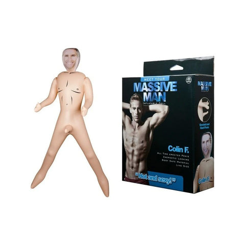 Massive Man Inflatable Doll Colin F - Love Dolls