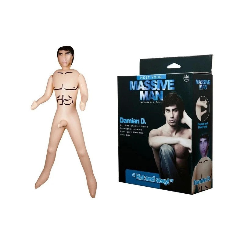 Massive Man Inflatable Doll Damian D Love Dolls
