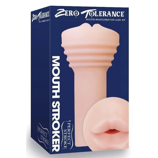Zero Tolerance Perfect Stroke Replacement Sleeve Mouth Flesh - Masturbators and Strokers