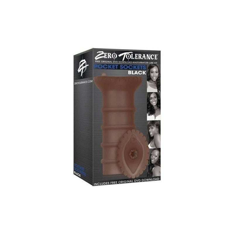 Zero Tolerance Pocket Sockets Male Masturbator Realistic Butts And Vaginas