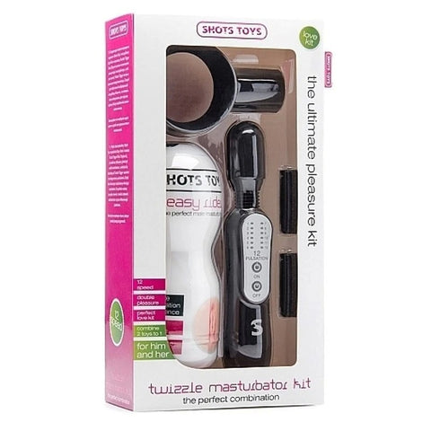 SHOTS Twizzle Masturbator Kit - Masturbators and Strokers