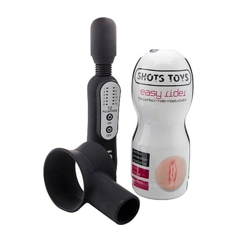 SHOTS Twizzle Masturbator Kit - Masturbators and Strokers