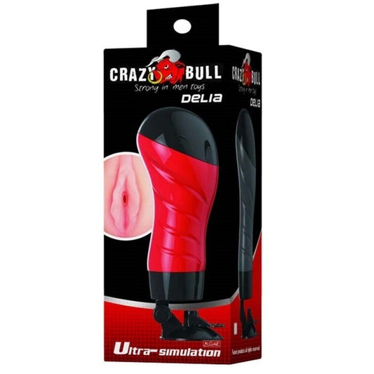 Crazy Bull Delia Pussy Vibrating - Fleshlight Male Masturbators