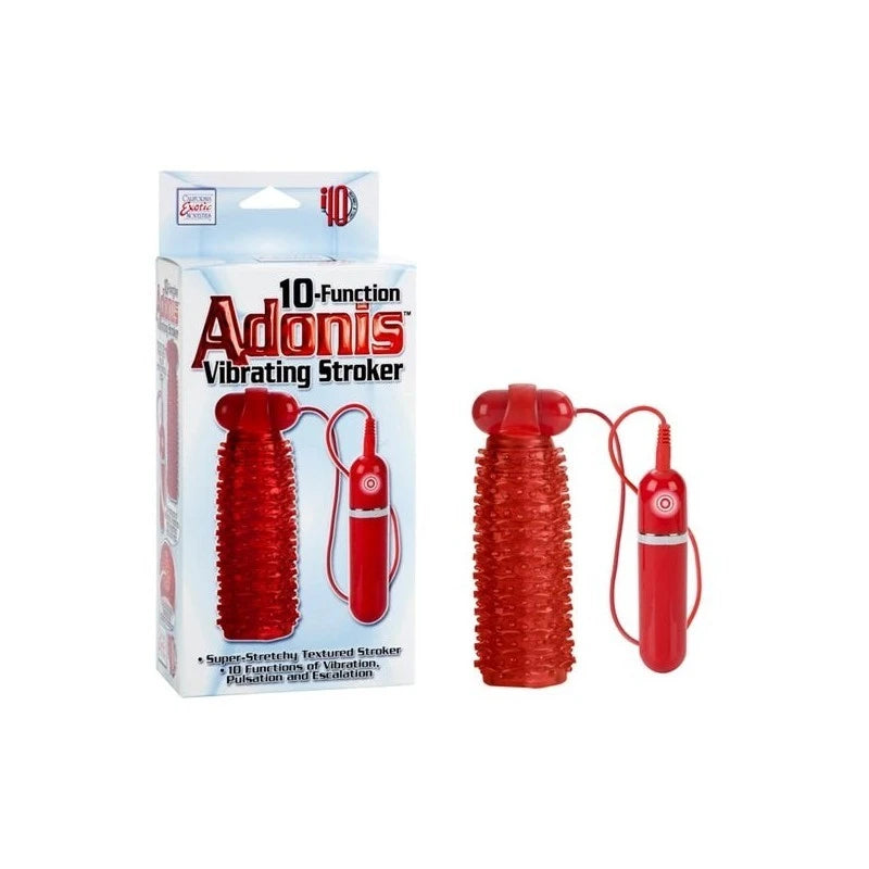 California Exotics Adonis 10 Function Vibrating Stroker Masturbators and Strokers