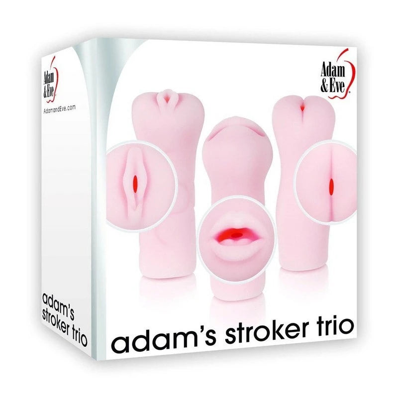 Adam & Eve Adams Stroker Trio Masturbators and Strokers
