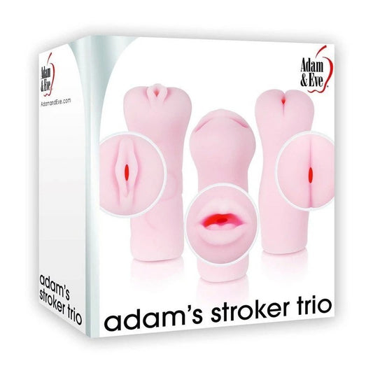 Adam & Eve Adams Stroker Trio Masturbators and Strokers
