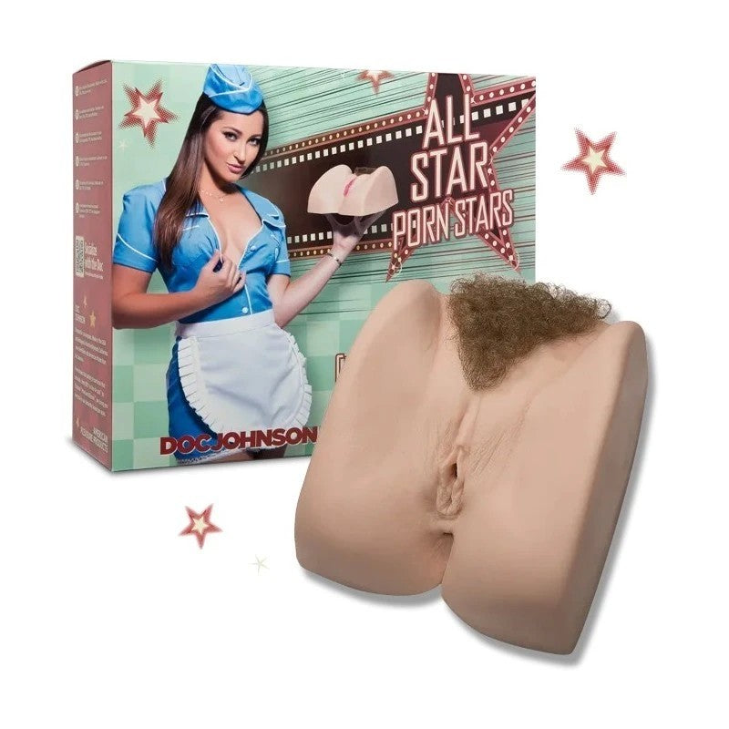 Doc Johnson Dani Daniels Pussy with Bush and Ass Realistic Butts And Vaginas