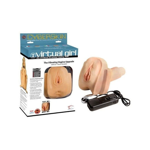 Cyberskin Virtual Girl Vibrating Vagina - Realistic Butts And Vaginas