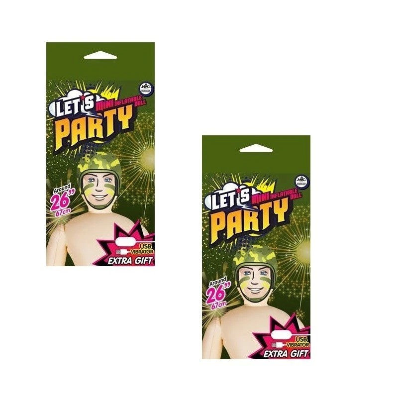 Let's Party Mini Vibrating Doll Ryan Love Dolls