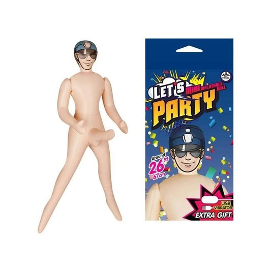 NMC's Vibrant Companion - Let's Party Mini Doll Eddie - Love Dolls