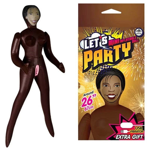 Lifelike Vibrating Pleasure - 'Let's Party Mini Doll Abby' - Love Dolls