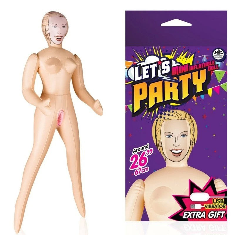 Lets Party Mini Vibrating Doll Taylar Love Dolls
