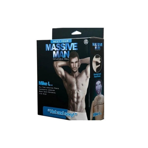 Massive Man Inflatable Doll Mike L - Love Dolls