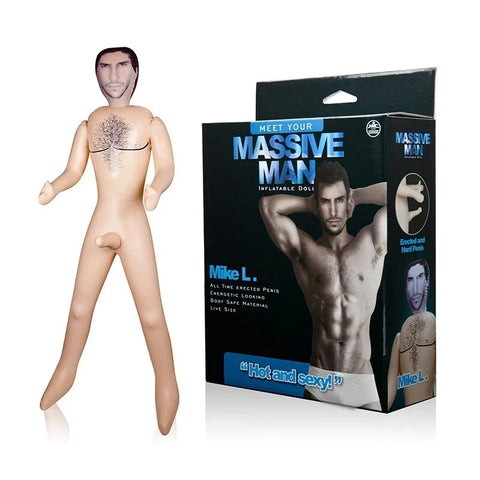Massive Man Inflatable Doll Mike L - Love Dolls