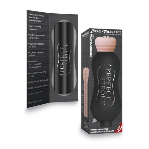 Zero Tolerance Perfect Stroke Vagina Stroker With Bottle - Masturbators and Strokers