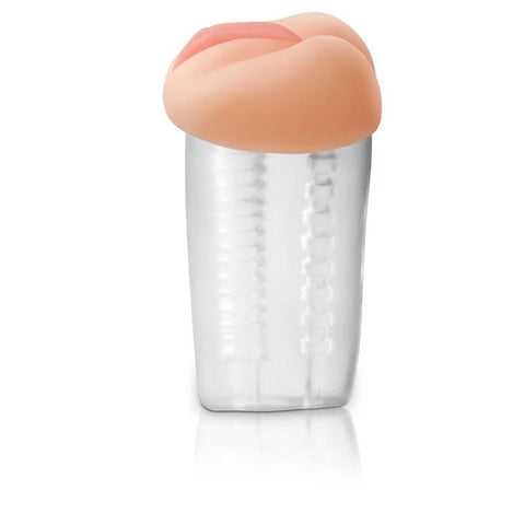 Pipedream Extreme Deluxe See-Thru Realistic Stroker - Realistic Butts And Vaginas