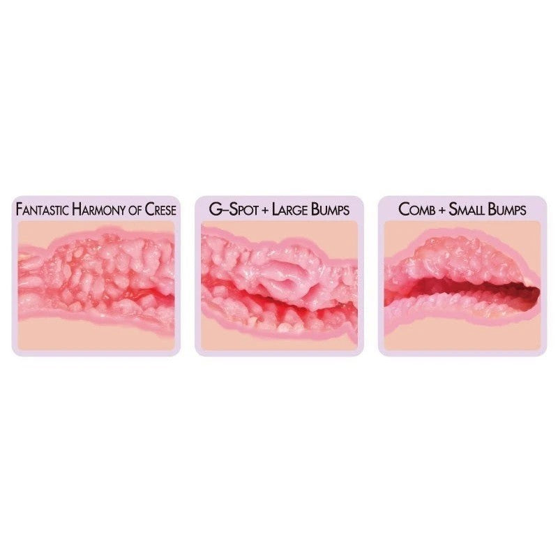 Kokos Nara Mini Twin Layer Male Masturbator Realistic Butts And Vaginas