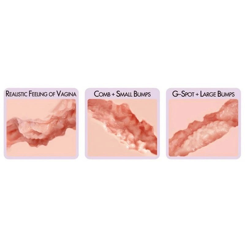 Kokos Sanda Mini Double Layer Male Stroker Masturbators and Strokers