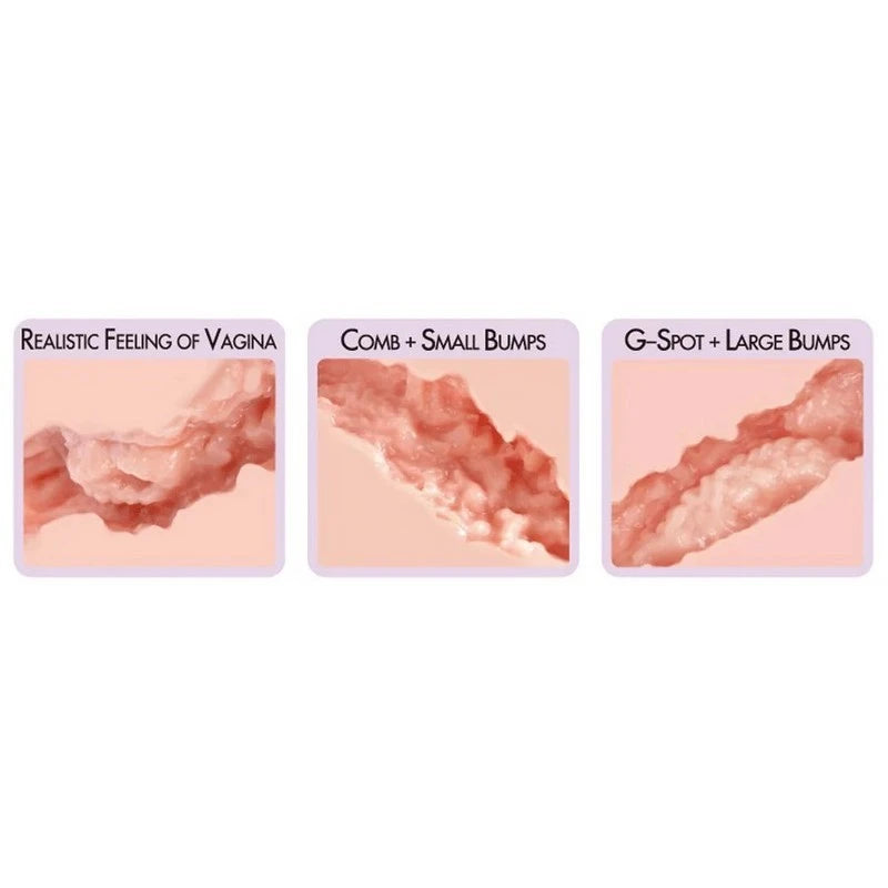 Kokos Sanda Mini Double Layer Male Stroker Masturbators and Strokers