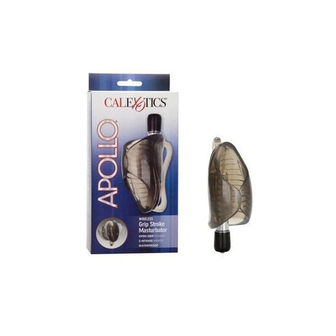 Apollo Wireless Grip Stroke Vibrating Male Masturbator - Masturbators and Strokers