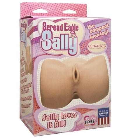 Doc Johnson Spread Eagle Sally Realistic Male Masturbator - Realistic Butts And Vaginas