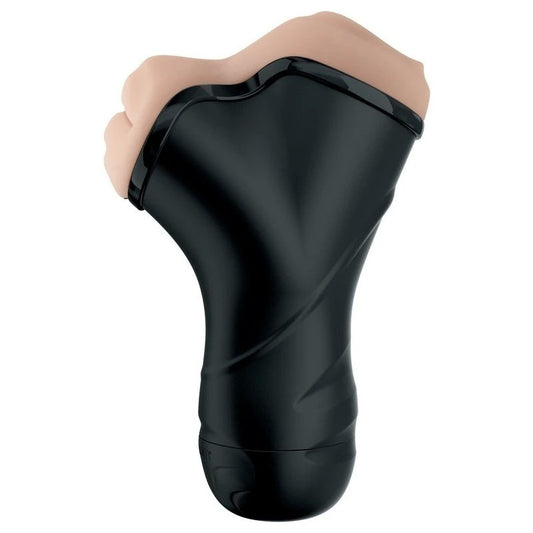 PDX Elite Double Penetration Vibrating Male Stroker - Masturbators and Strokers