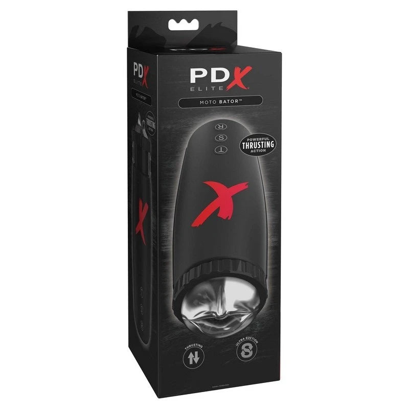 PDX Elite Moto Bator Intense Suction Male Masturbator Masturbators and Strokers