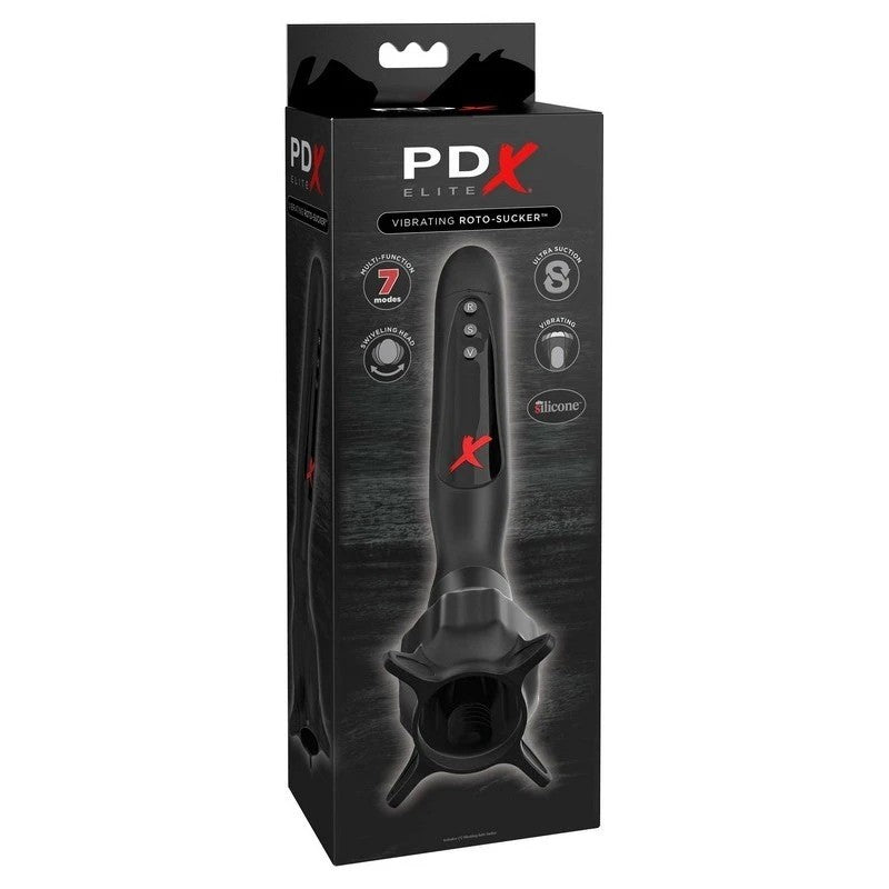 PDX Elite Vibrating Roto-Sucker Male Stroker Realistic Butts And Vaginas
