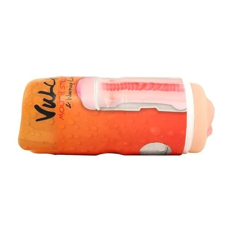 Cyberskin Vulcan Mouth Stroker with Warming Lube - Realistic Butts And Vaginas