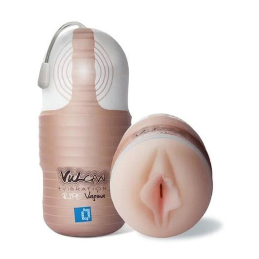 Vulcan Love Skin Masturbator Ripe Vagina + Vibe - Masturbators and Strokers